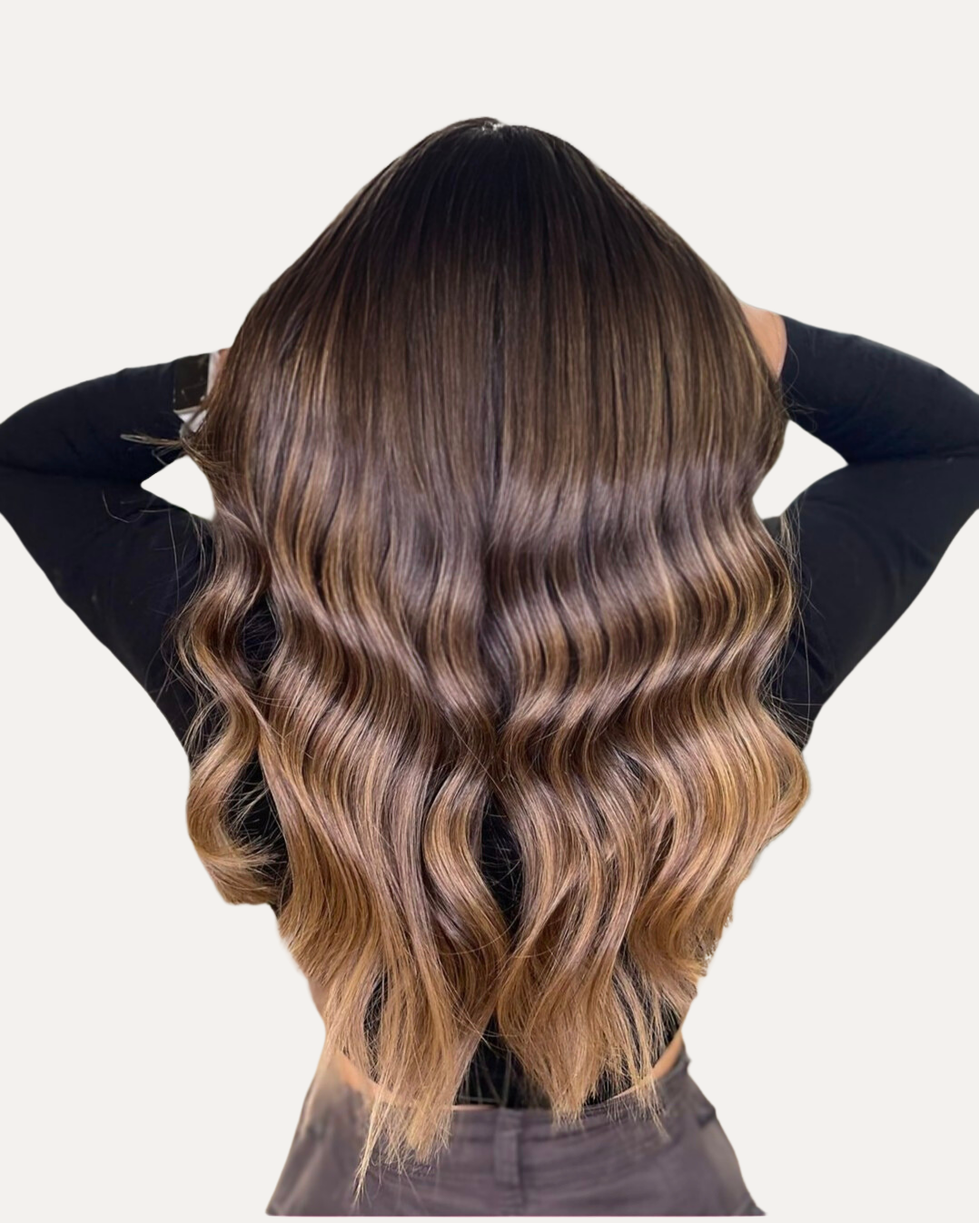 Rooted Balayage T2 - 27/4 Ultra-Thin Mini Weft Hair Extensions | Real Hair Co - REAL HAIR CO