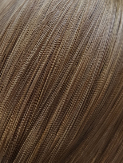 Dark blonde #8 Ultra-Thin Mini Weft Hair Extensions | Real Hair Co - REAL HAIR CO