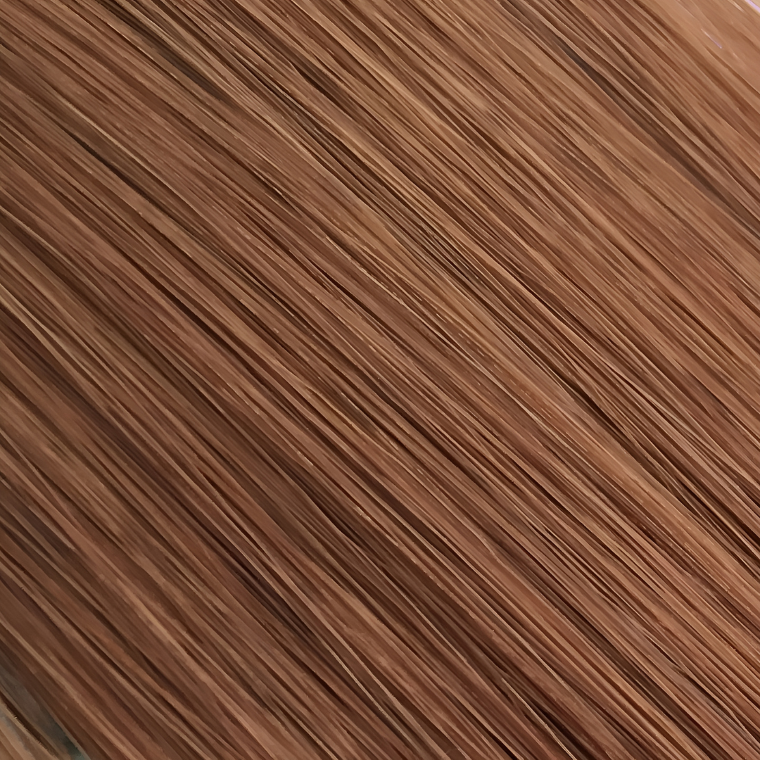 Brown #4 High-Quality Nano Ring Hair Extensions | Real Hair Co - REAL HAIR CO