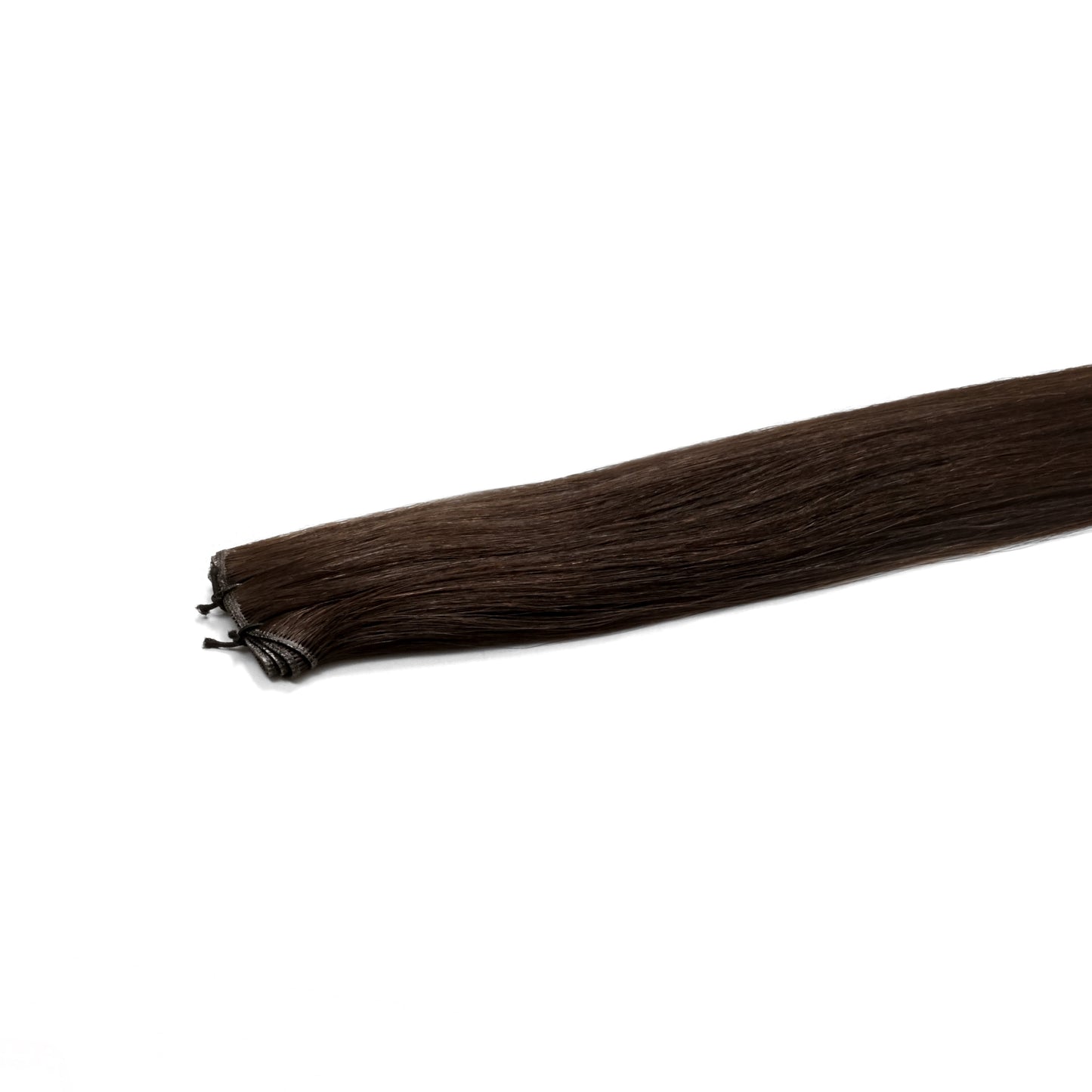 Dark Brown #2 Ultra-Thin Mini Weft Hair Extensions | Real Hair Co - REAL HAIR CO