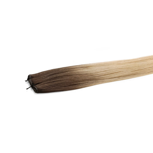 Balayage Mixed Blonde T4-18/60 Ultra-Thin Mini Weft Hair Extensions | Real Hair Co - REAL HAIR CO