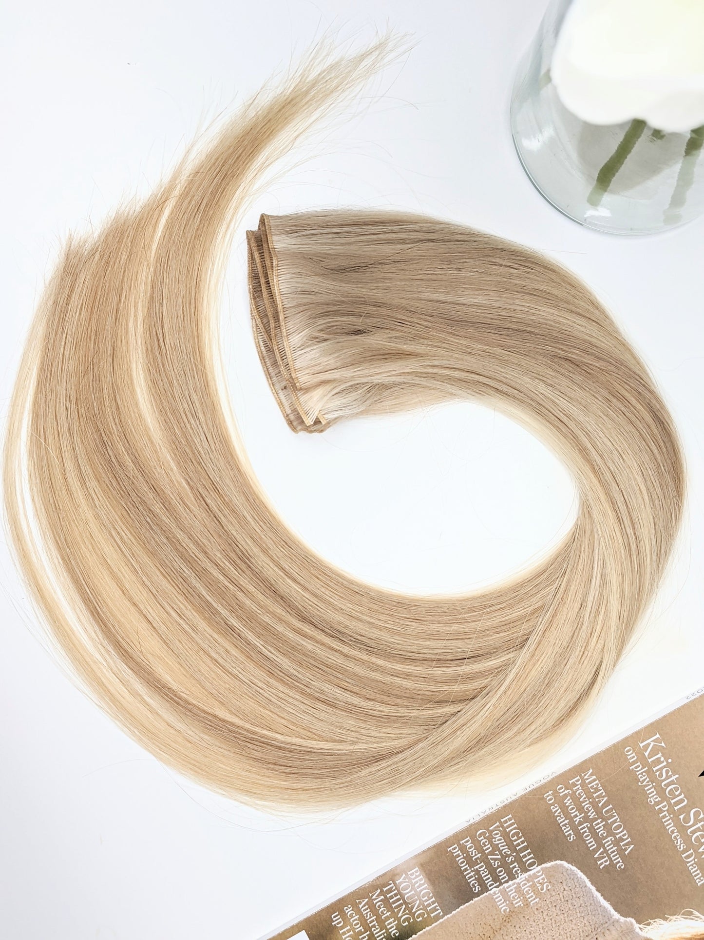 Piano #18/60 Ultra-Thin Mini Weft Hair Extensions | Real Hair Co - REAL HAIR CO