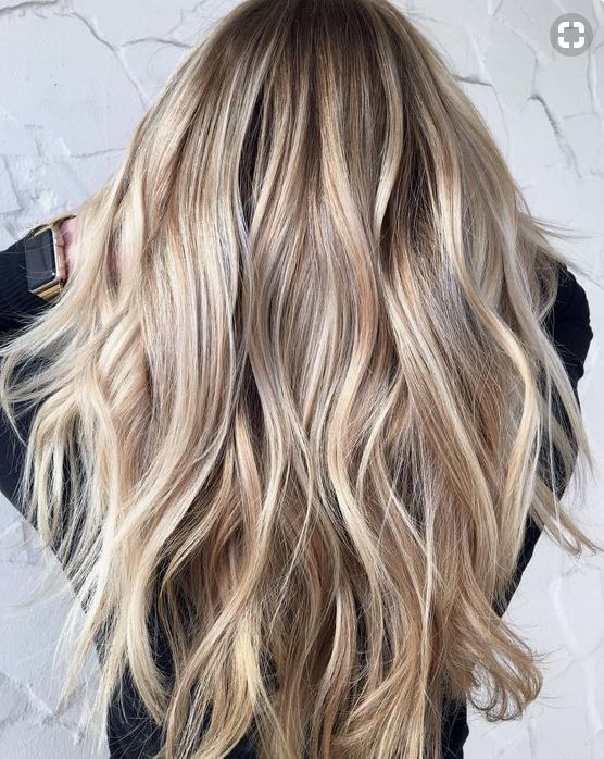 Balayage Dark Blonde Ash - T4-8/60 - High-Quality Nano Ring Hair Extensions | Real Hair Co - REAL HAIR CO