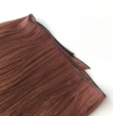 Rich Copper Auburn #33 Ultra-Thin Mini Weft Hair Extensions | Real Hair Co - REAL HAIR CO