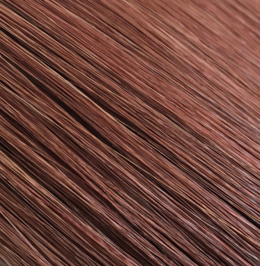 Rich Copper Auburn #33 Ultra-Thin Mini Weft Hair Extensions | Real Hair Co - REAL HAIR CO