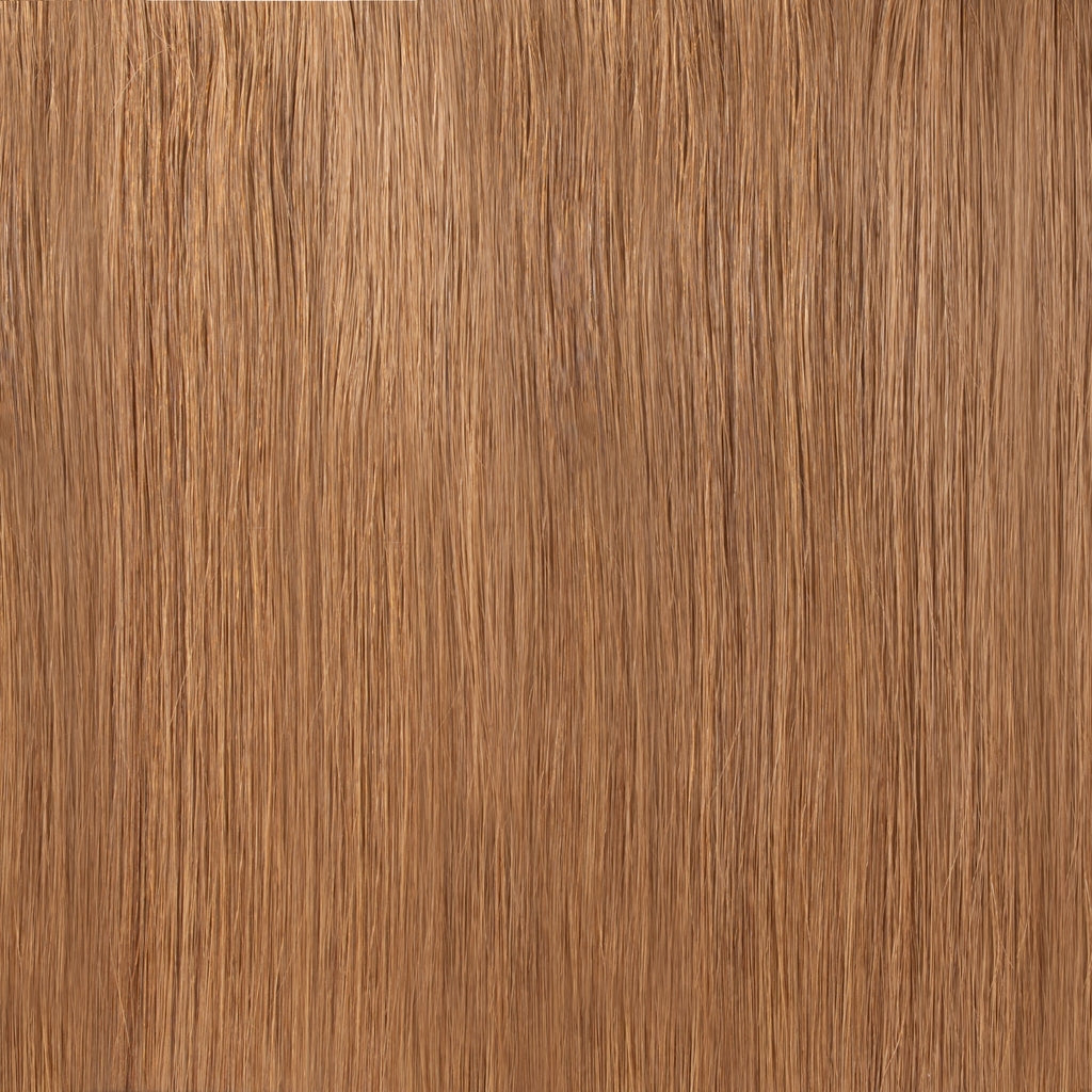 Chestnut Brown #6  keratin flat tip Hair Extension - REAL HAIR CO