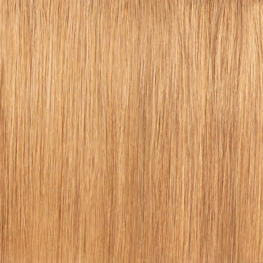 Medium Golden Brown #8 Premium Tape Hair Extensions - 100% Cuticle Remy Hair | Real Hair Co - REAL HAIR CO