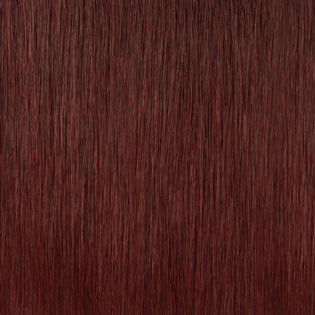 Dark Wine #99j   Micro Bead I tip Hair Extension - REAL HAIR CO