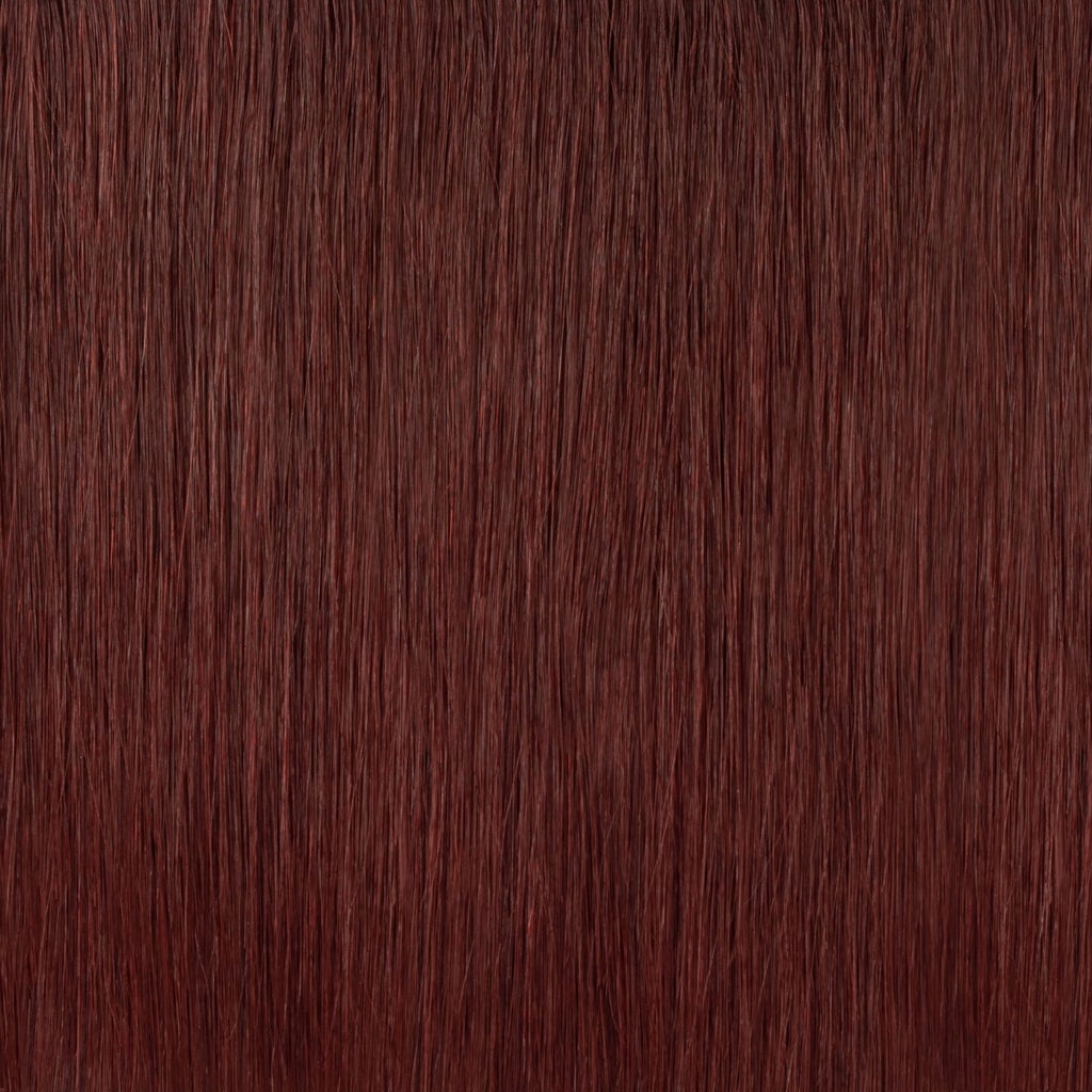 Dark Wine #99j  High-Quality Nano Ring Hair Extensions | Real Hair Co - REAL HAIR CO