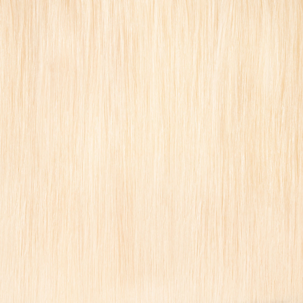 Platinum Blonde #60 Machine weft Hair Extension - REAL HAIR CO